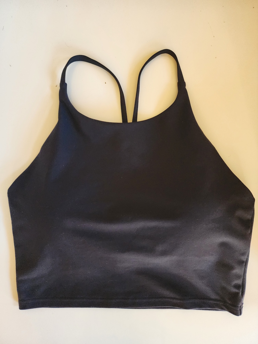 Old Navy Powersoft Black Sports Bra Tank Top – Women’s Size Large Activewear
